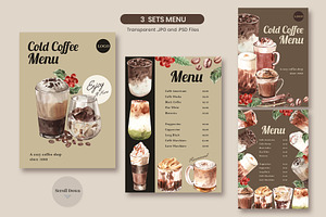 Korean Coffee Watercolor Collection