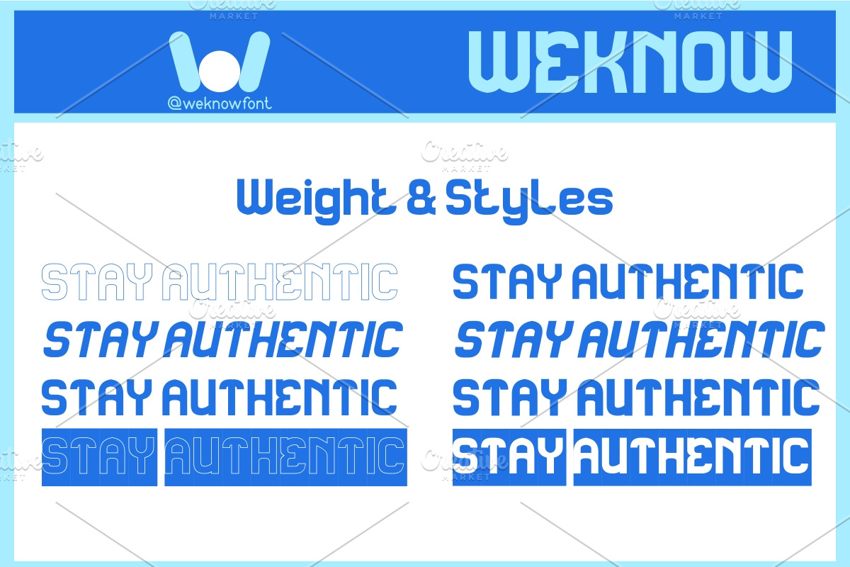 Stay Authentic font, a Font by weknow (Photo 6 of 8)