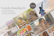 Emily YouTube Branding Kit Canva, a Social Media Template by Soul & Maeum Store (Thumbnail 1 of 7)