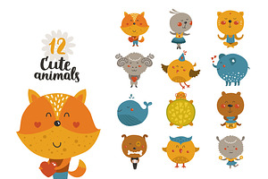 Cute Animals Bundle 80% OFF