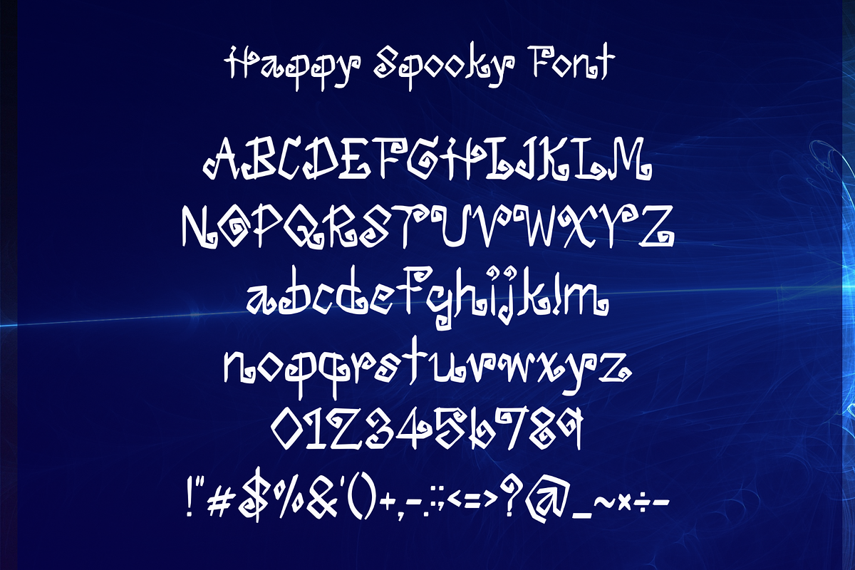Witch Halloween Font, a Sans Serif Font by Cutie_Kate_Studio (Photo 7 of 7)