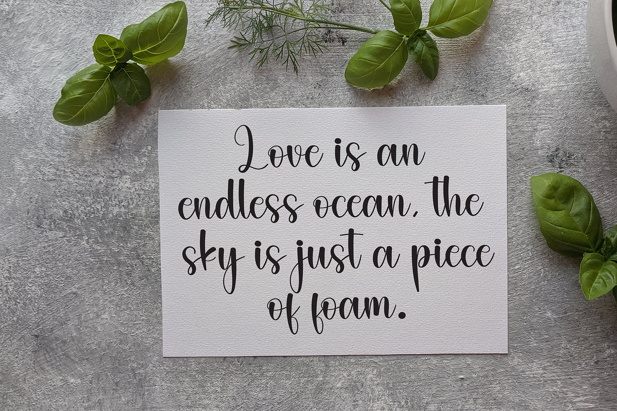 Hello Amanda | Script Font, a Handwritten Font by Scratchones (Photo 4 of 9)