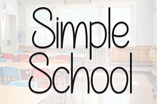 Simple School | Script Font