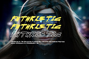 Zerowax - Tech Textured Font, a Handwritten Font by Dhabee (Thumbnail 11 of 12)