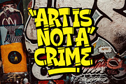 Broken Graffiti, a Blackletter Font by Rvq Type Foundry (Thumbnail 6 of 6)
