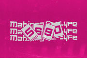 Cas Kirigami Oriental Typeface, a Sans Serif Font by Casloop Studio (Thumbnail 6 of 15)