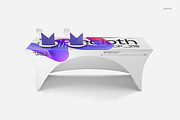 Stretch Tablecloth Mockup Set, a Merchandise Mockup by creatsy5 (Thumbnail 6 of 10)