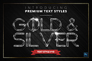 Gold & Silver #5 - 15 Text Styles, a Layer Style Add-On by Jonas Stensgaard (Thumbnail 11 of 18)