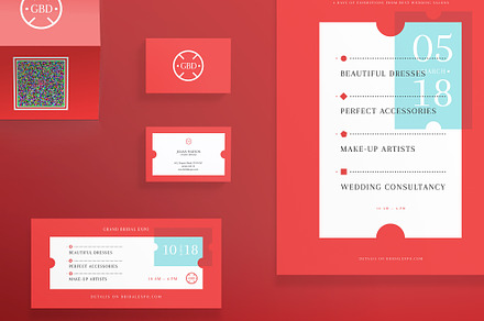 Print Pack | Bridal Expo, a Poster Template by Amber Graphics