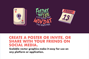 12 Friday the 13th Icons, an Illustration by Hello Mister Frank (Thumbnail 4 of 4)