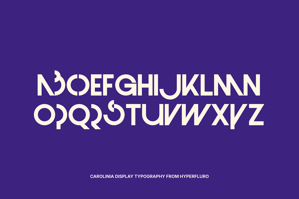 CAROLINIA MODERN BRANDING FONT 2026, a Sans Serif Font by HyperFluro (Photo 6 of 8)
