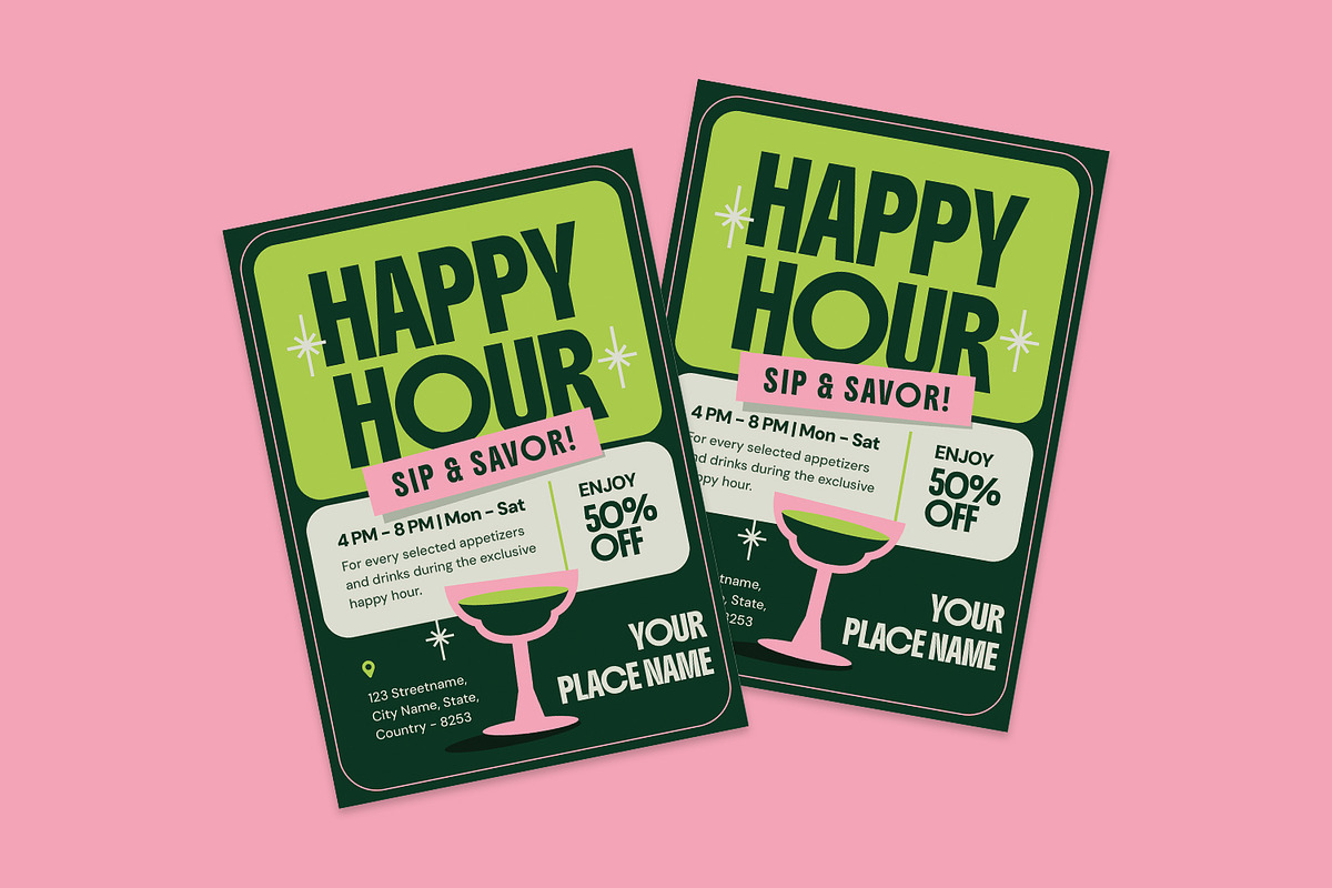 Happy Hour - Flyer
