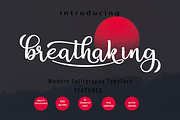 Breathaking, a Script Font by Zulkhairi Lettering (Thumbnail 10 of 10)