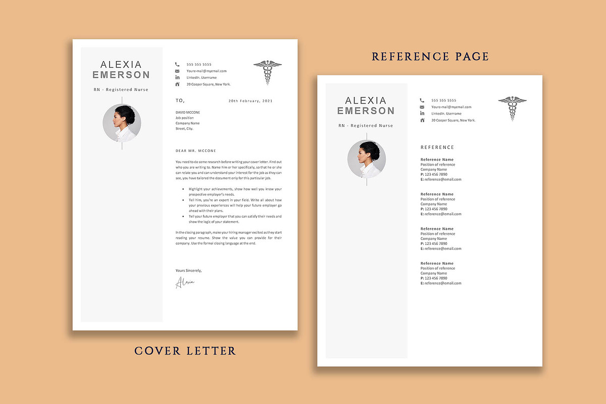 RN Resume Template Nurse, a Resume Template by VictoriousVita (Photo 5 of 8)