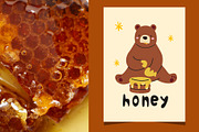 Bee Farm. Beekeeping and honey, a Food Illustration by Luamor (Thumbnail 7 of 10)