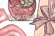 Happy Birthday Party Clipart PNG, a Decorative Illustration by Lenninator Digital (Thumbnail 9 of 9)