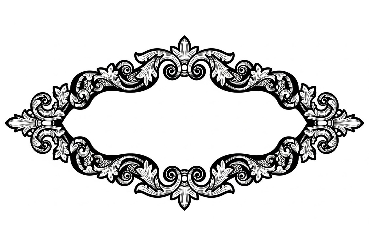 Vintage Ornament Frame Vector Bundle, an Illustration by Creativeshirt (Photo 21 of 51)