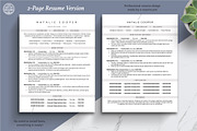 ATS Friendly Resume CV Templates, a Resume Template by The Art of Resume (Thumbnail 4 of 8)