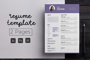 Modern Resume & CoverLetter Template
