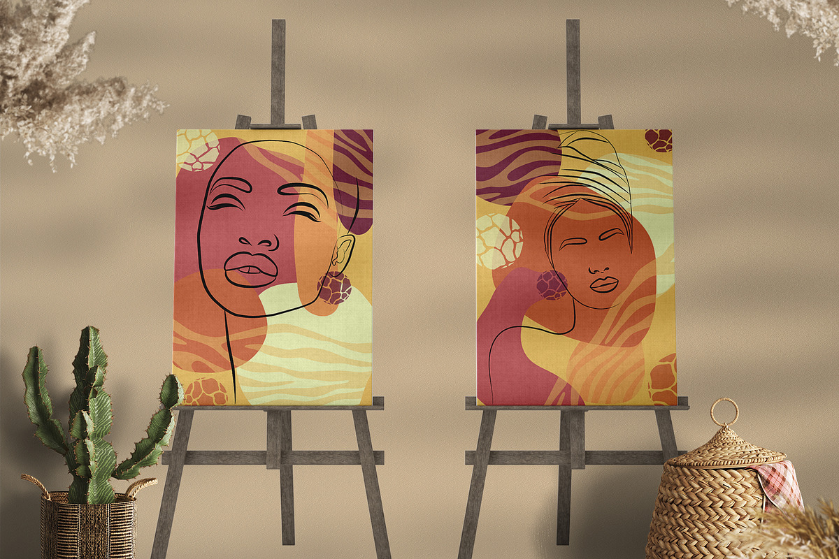 Faces of the Desert, a Person Illustration by Vinegret -Shop (Photo 8 of 8)