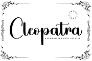Cleopatra, a Handwritten Font by InermediaSTUDIO (Thumbnail 1 of 8)
