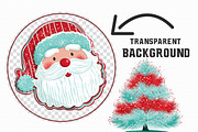 Cute Christmas Watercolor Clipart, an Illustration by Libby Wishes (Thumbnail 3 of 7)