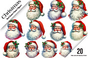 Christmas  Red Santa Claus PNG, an Illustration by DreamArtGraphic (Thumbnail 1 of 6)