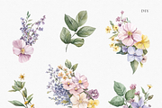 Wildflower Soft Floral Bouquet, a Decorative Illustration by ThaismotaCreativeCo (Thumbnail 4 of 12)
