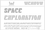 Cybernetic Man font, a Font by weknow (Thumbnail 3 of 8)