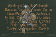 Bageshron Blackletter Font Family, a Blackletter Font by Enxyclo Studio (Thumbnail 10 of 27)