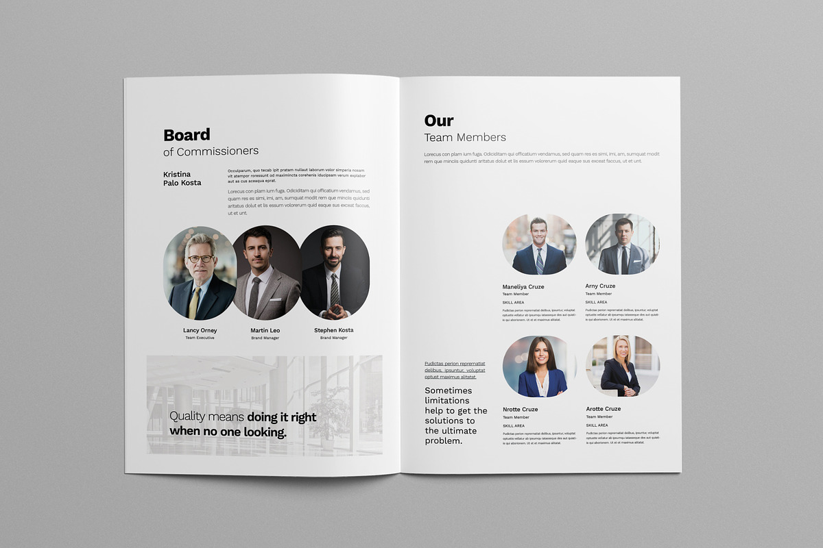 Annual Report Template | Canva preview 7