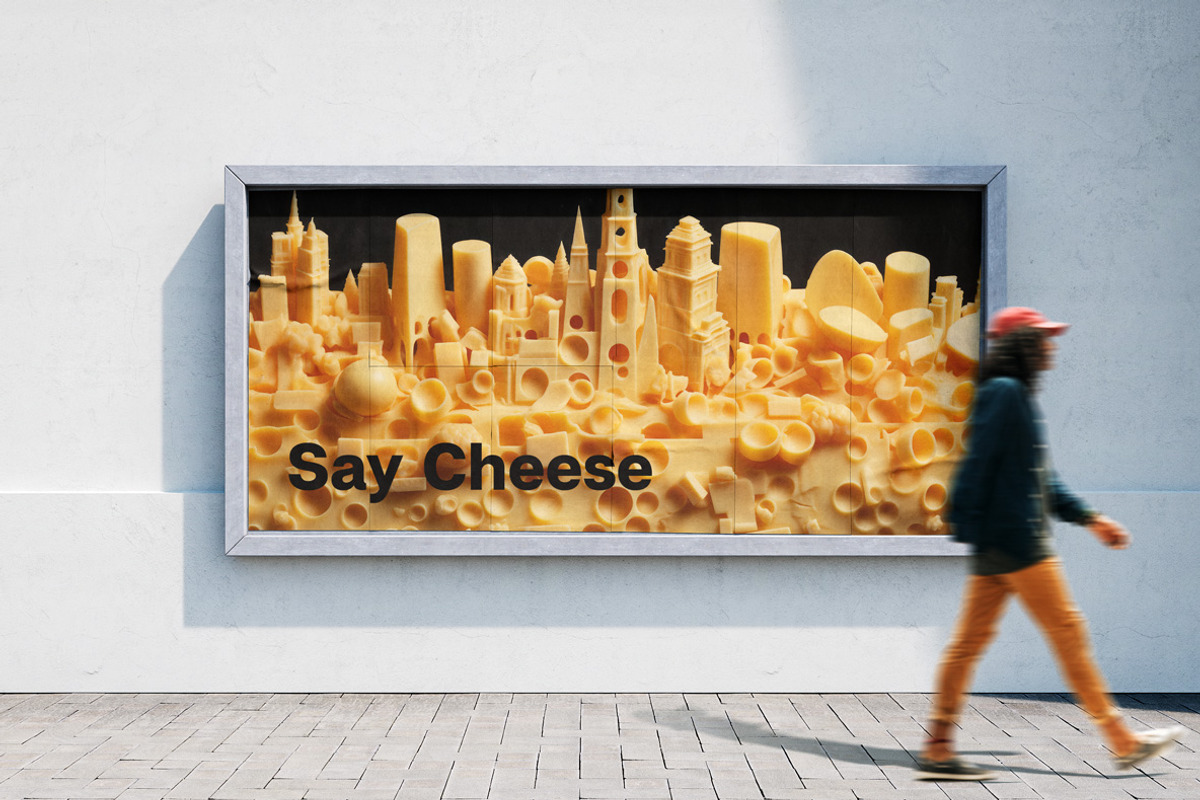 Cheese City. 36 images, a Food Illustration by Handmadefont (Photo 9 of 11)
