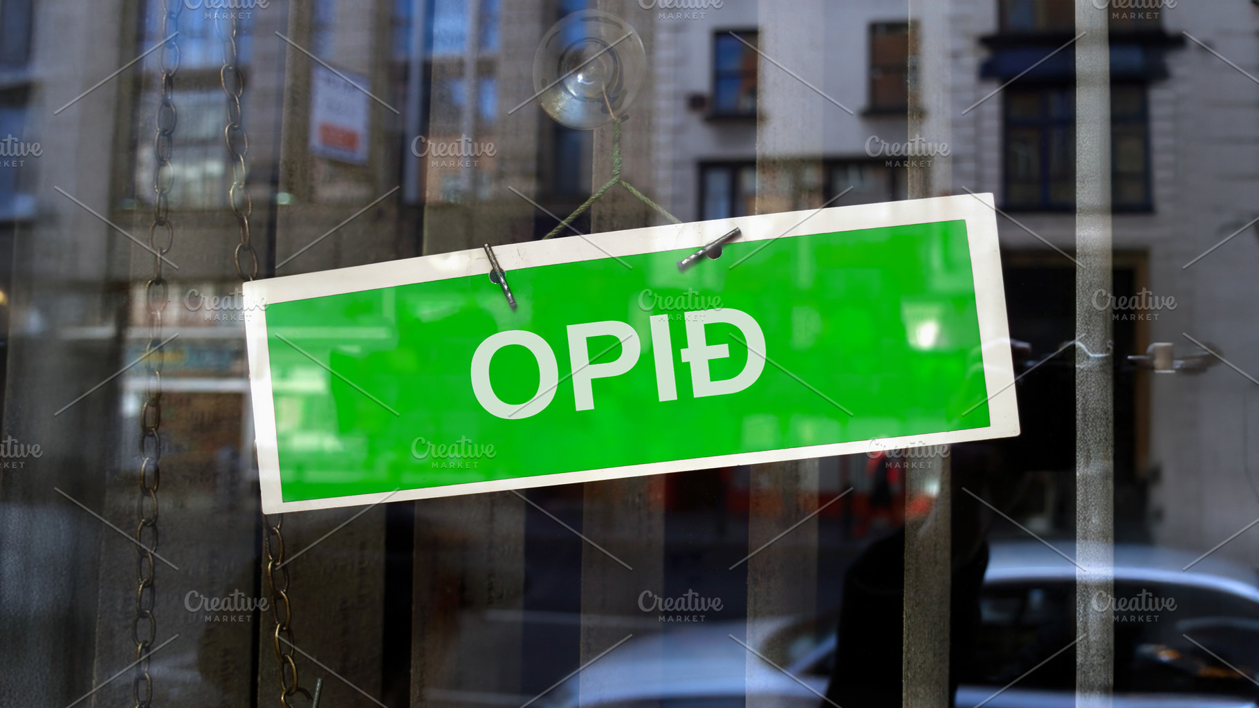 open sign in Icelandic, a Photo by WorldOfPhotos