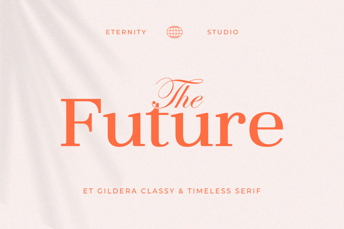 ET Gildera - Classy & Timeless Serif, a Serif Font by Eternity Studio (Photo 2 of 10)