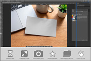 Business Card Desk PSD, a Product Mockup by Bruno's Shop (Thumbnail 2 of 3)