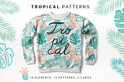 Tropical patterns, a Pattern Graphic by OJardin (Thumbnail 1 of 4)