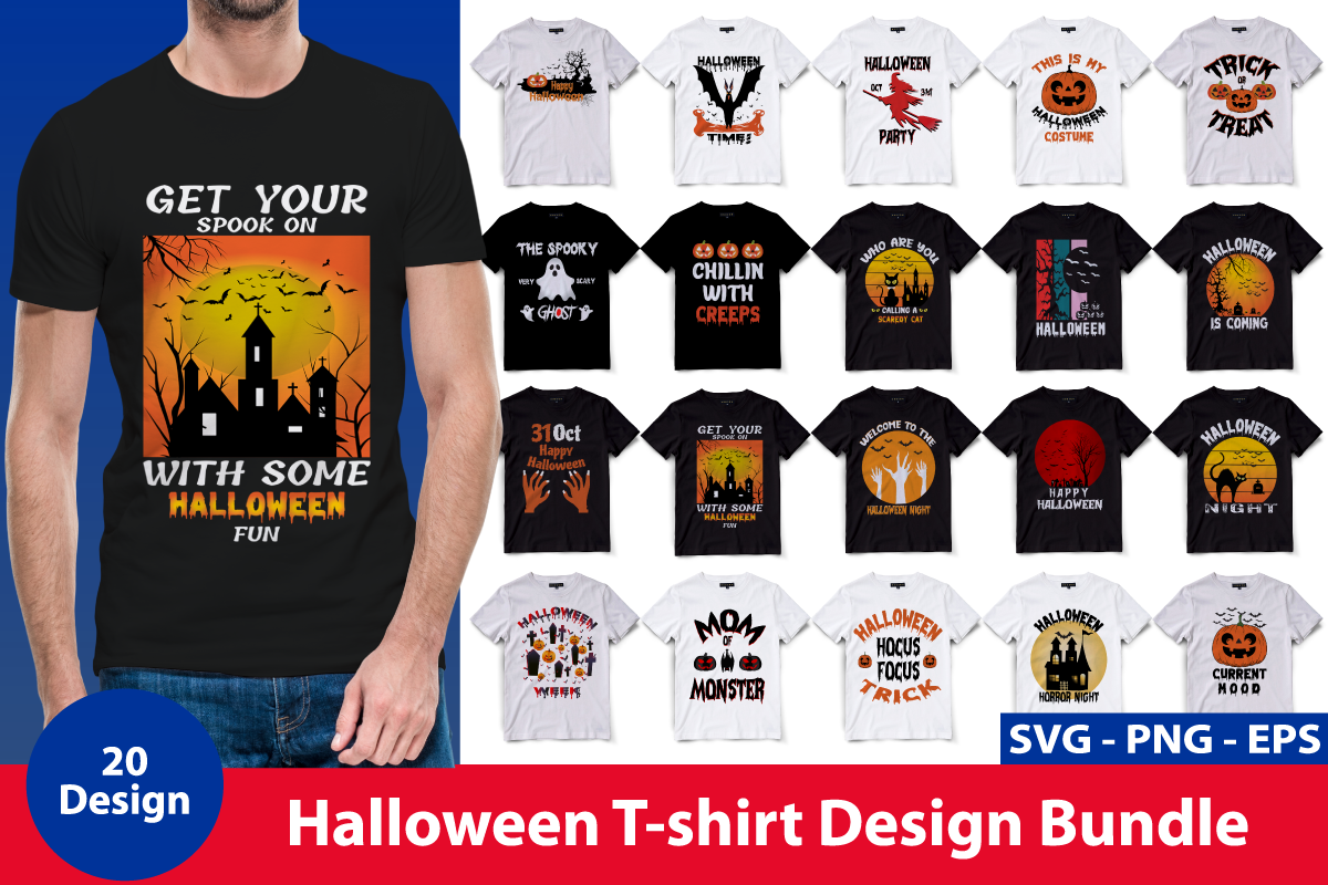 Huge T-shirt Design Bundle, an Illustration by Genius Graph (Photo 6 of 9)