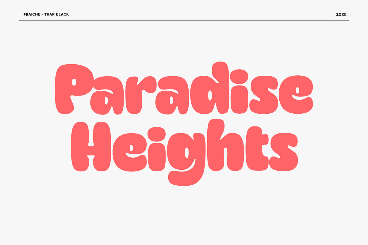 Fraiche - Variable Rounded, a Sans Serif Font by Adam Fathony (Photo 9 of 17)
