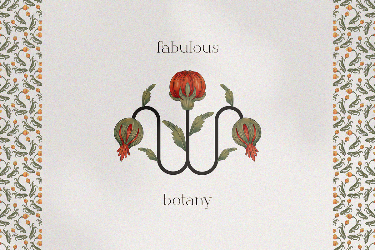 Fabulous Botany, a Texture Illustration by Natali Batu (Photo 1 of 9)