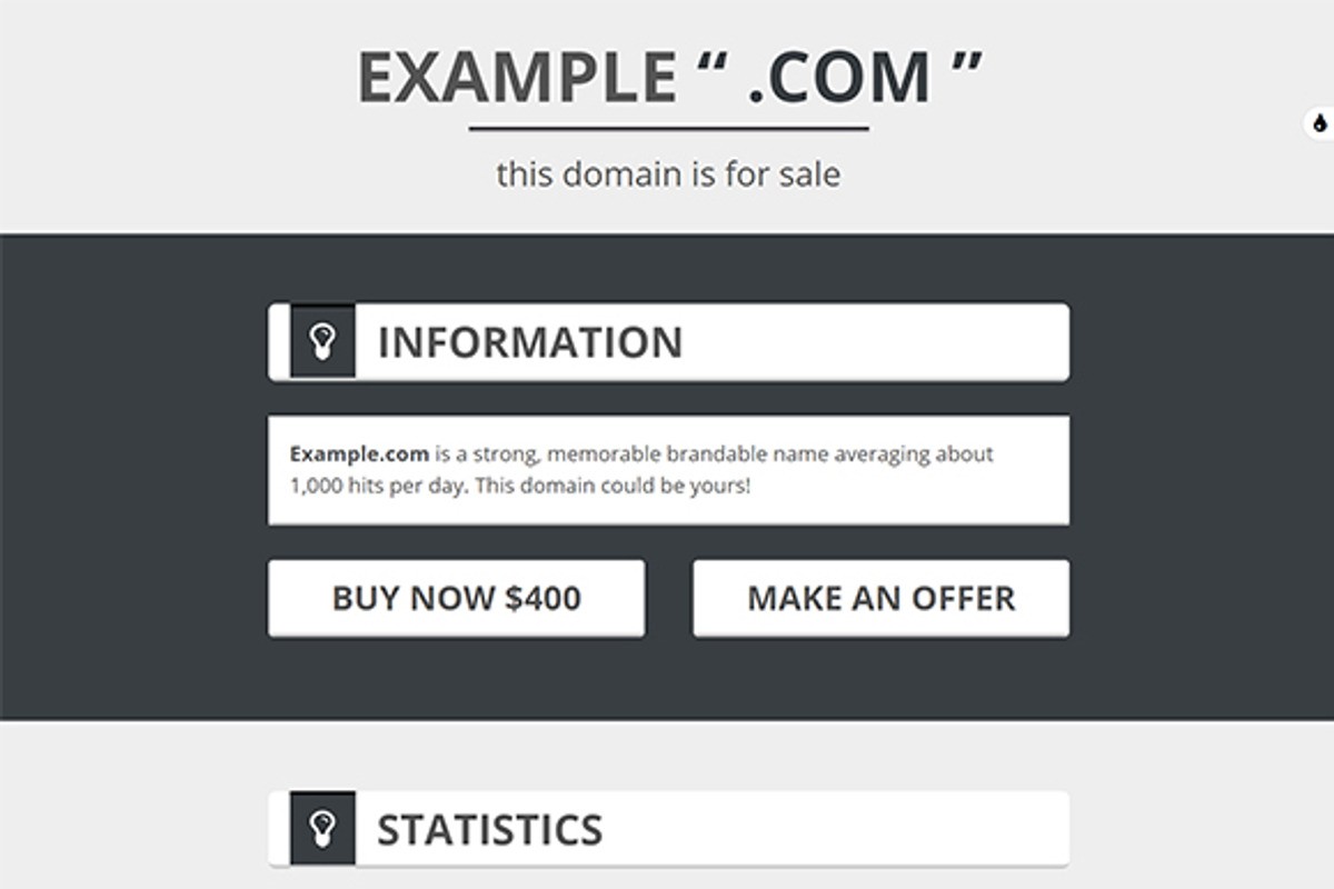 DomainFS - Domain For Sale Template, a Bootstrap Template by BootstrapPremium