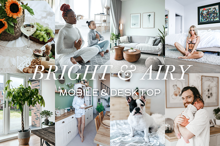 10 Bright & Airy Lightroom Presets
