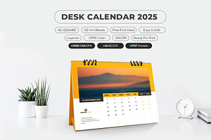 2025 Calendar Printable A5