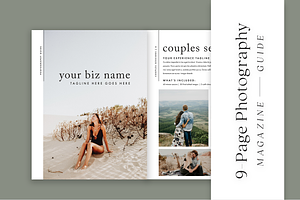 Photography Pricing Guide - Caslon