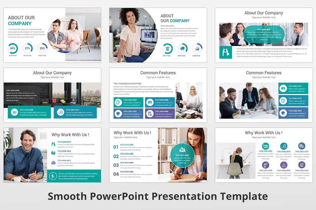 Smooth PowerPoint Template, a Presentation Template by GraphicStan (Photo 6 of 25)