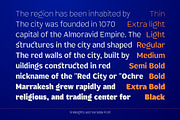 Mahameru Latin & Arabic Elegant Font, a Sans Serif Font by Namela Studio (Thumbnail 5 of 9)