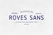 Roves Sans, a Sans Serif Font by Arkitype (Thumbnail 1 of 5)