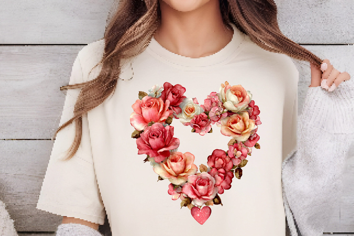 Whimsical Valentine's Day Clipart, an Illustration by DreamCafeArt (Photo 4 of 6)