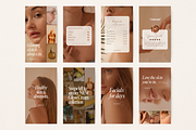 Golden Hour Instagram Beauty Posts, a Social Media Template by GlamWebDesigns (Thumbnail 5 of 7)