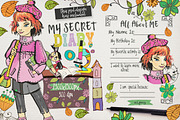 GIRL'S MIDDLE SCHOOL, an Education Illustration by Alisa Mikibith Art (Thumbnail 8 of 14)