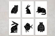 Cute animals BUNDLE, an Animal Illustration by Mii Lab (Thumbnail 19 of 20)